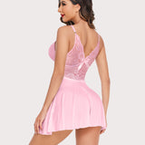 Lace Full Slip Dress Sleepwear