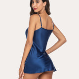 Satin Dress Mini Slip Nightwear