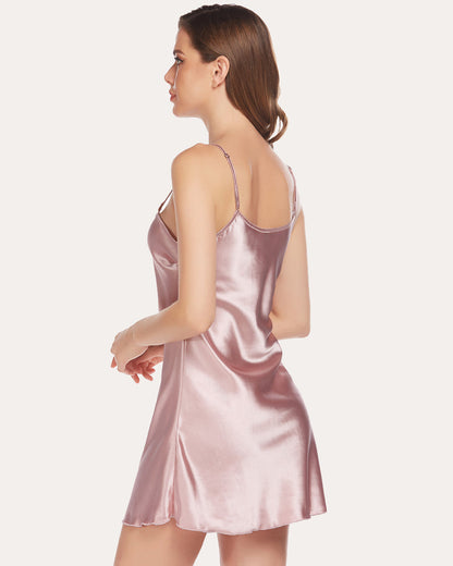 Satin Dress Mini Slip Nightwear