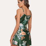 Satin Dress Mini Slip Nightwear