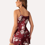 Satin Dress Mini Slip Nightwear