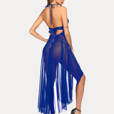 Leopard Deep V Neck Nightwear