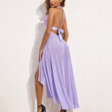 Leopard Deep V Neck Nightwear