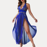 Leopard Deep V Neck Nightwear
