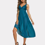 Lace Mesh Chemise V Neck Sleepwear