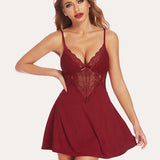 Christmas Lingerie Slip Dress