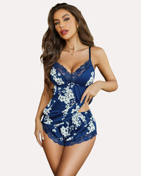 Navy Floral