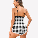 Cami Set Lace Trim Short Pjs Sets