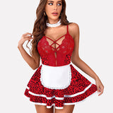 Maid Costume Babydoll Dress