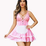 Maid Costume Babydoll Dress