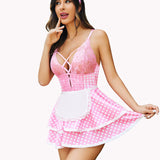 Maid Costume Babydoll Dress
