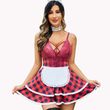 Maid Costume Babydoll Dress