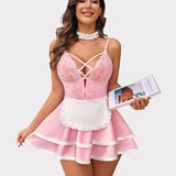 Maid Costume Babydoll Dress
