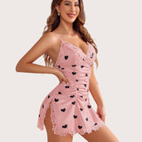 Soft Ruched Chemises Lingerie