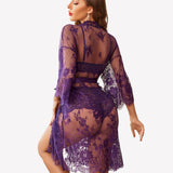 3 Piece Bra and Panty Sets with Robe