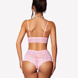 3 Piece Bra and Panty Sets with Robe