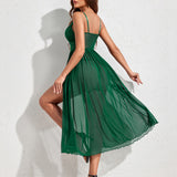 Lace Babydoll Mesh Nightdress