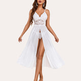 Lace Babydoll Mesh Nightdress