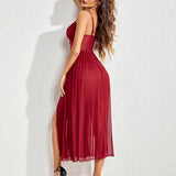 Lace Babydoll Mesh Nightdress