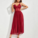 Lace Babydoll Mesh Nightdress