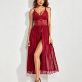 Lace Babydoll Mesh Nightdress