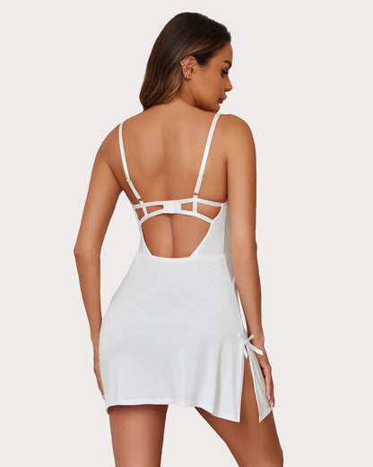 Lace Modal Babydoll Chemise