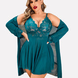 Plus Size Sleepwear Exotic Lace Lingerie Sets
