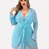 Plus Size Sleepwear Exotic Lace Lingerie Sets