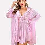 Plus Size Sleepwear Exotic Lace Lingerie Sets