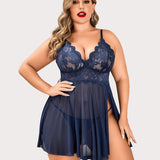 Plus Size Sleepwear Exotic Lace Lingerie Sets