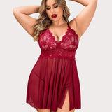 Plus Size Sleepwear Exotic Lace Lingerie Sets