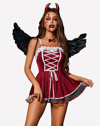 Maid Costumes Roleplay Lingerie Dress