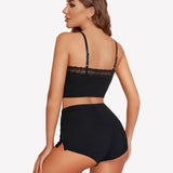 Pajama Sets Lace Trim Short PJ Set
