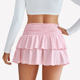Mini Skirt Layered Ruffle Skirts