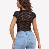 Short Sleeve See Through Shirts