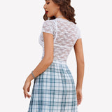 Short Sleeve See Through Shirts