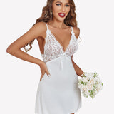 Lace Strap Nightwear Modal Sleep Dress