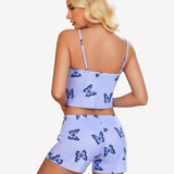 Cami Pajama Sets Ribbed Lounge Set