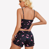 Cami Pajama Sets Ribbed Lounge Set