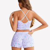 Ribbed Cami Pajama Set 2 Piece PJ Set