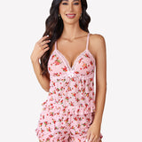 Ruffled Mesh Cami Lingerie