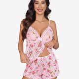 Ruffled Mesh Cami Lingerie