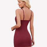 Slip Adjustable Spaghetti Strap Mini Dress
