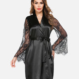 Satin Kimono Robe