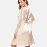 Satin Kimono Robe