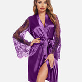Satin Kimono Robe