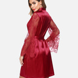 Satin Kimono Robe