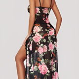 MidnightBloom™ Mesh Split Nightgown
