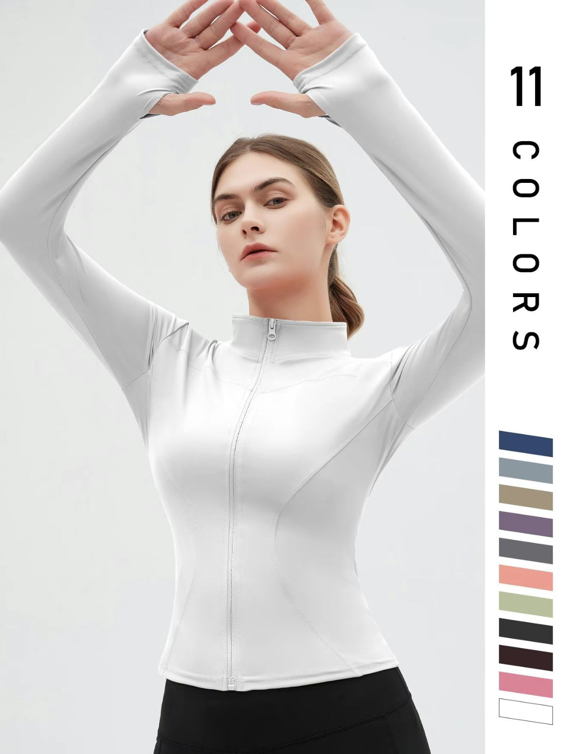 SleekFit Zip-Up Jacket