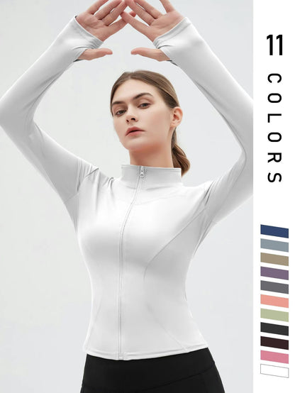 SleekFit Zip-Up Jacket